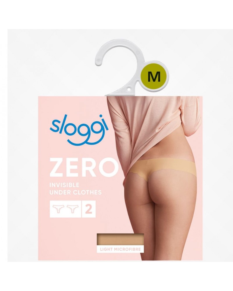 Γυναικείο Σλιπ Zero Microfibre H Hipstring Sloggi 2Pack