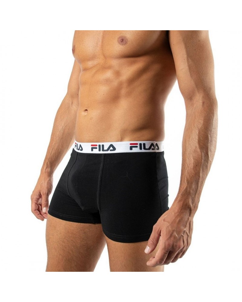 Ανδρικό βαμβακερό boxer Fila 2Pack